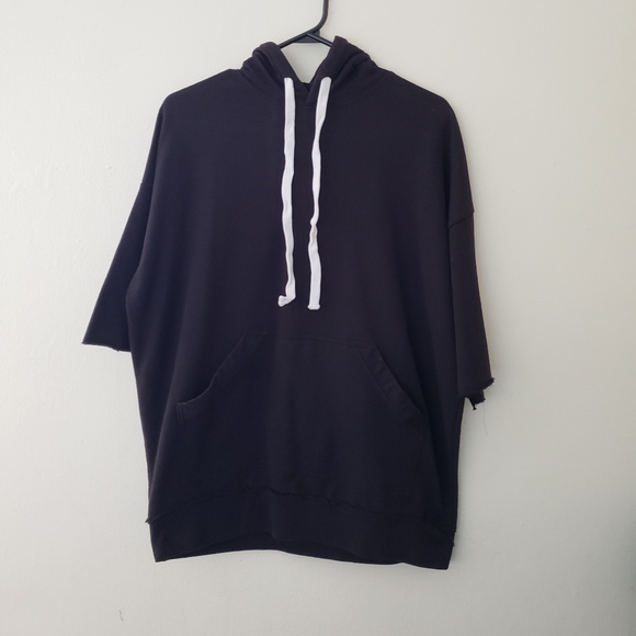 🦋UNISEX Athletic Sport Short Sleeve Boxing Hoodie - Picture 1 of 4